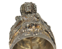Campana in argento appartenuta al M° Kremmerz utilizzata in occasione dell'Agape.
